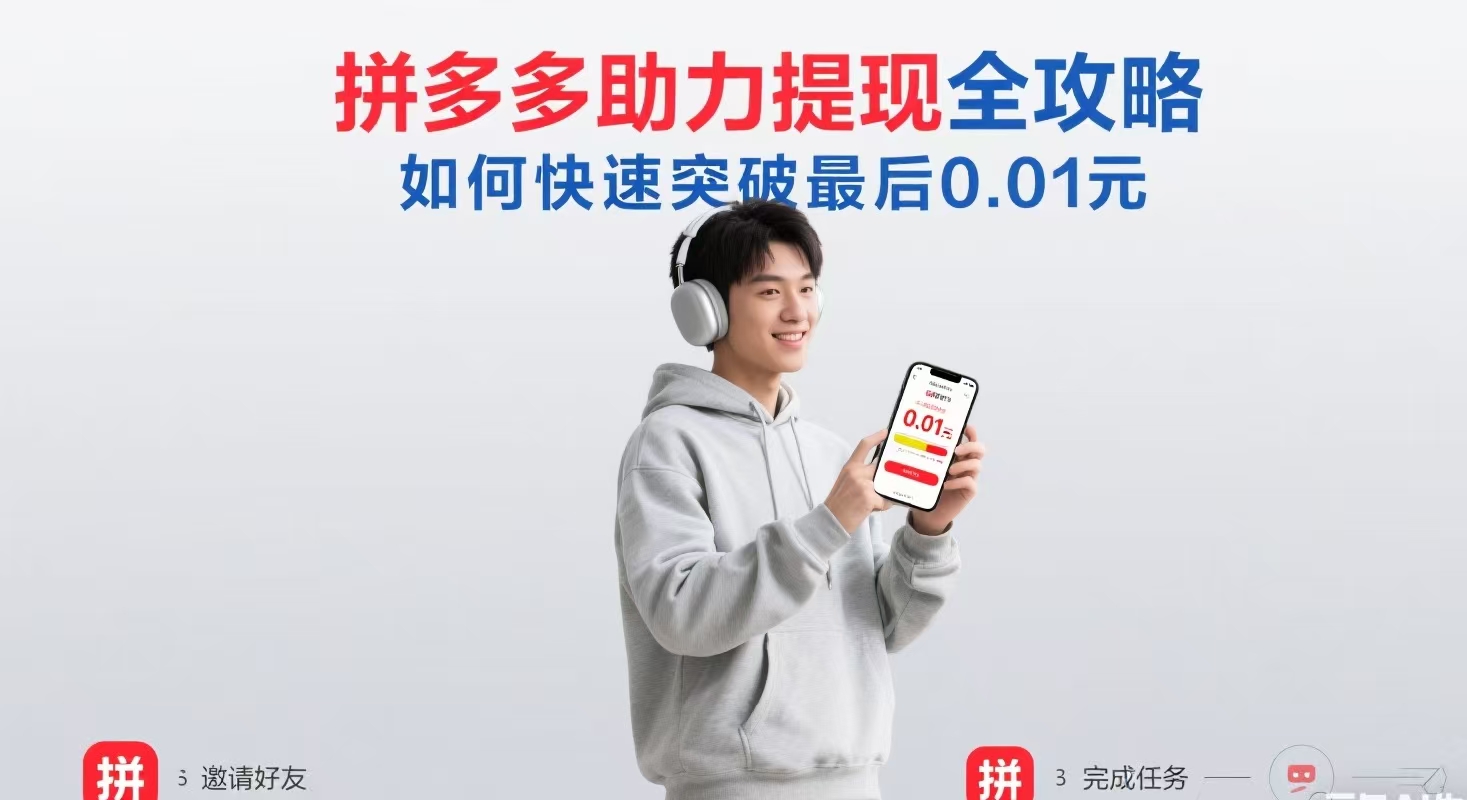 拼多多助力0.01不烦恼：建立自动运转的拼多多赚钱系统
