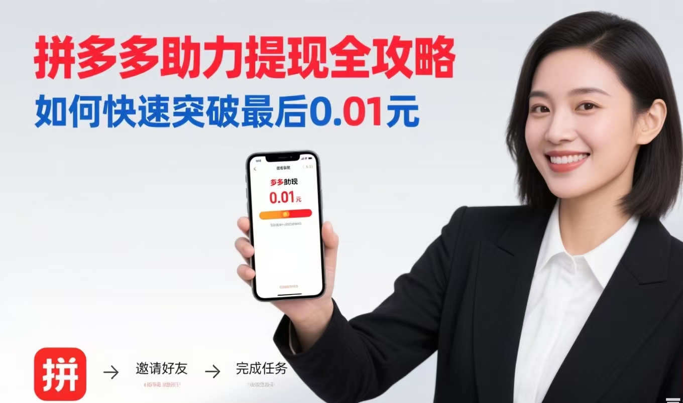 拼多多助力： 1个技巧让助力效率提升500%，新手必看