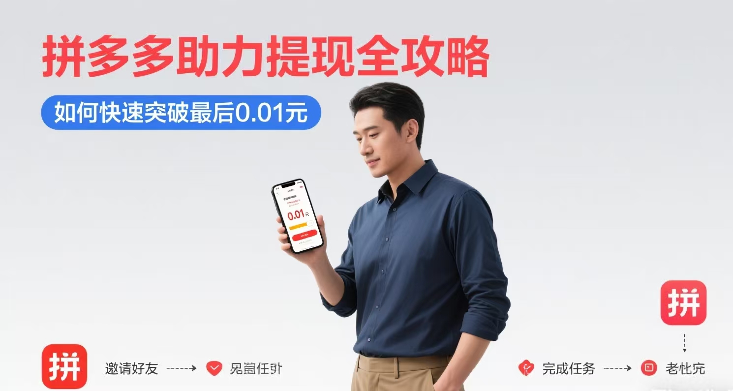 拼多多助力攻略：轻松砍价免费拿商品的终极指南