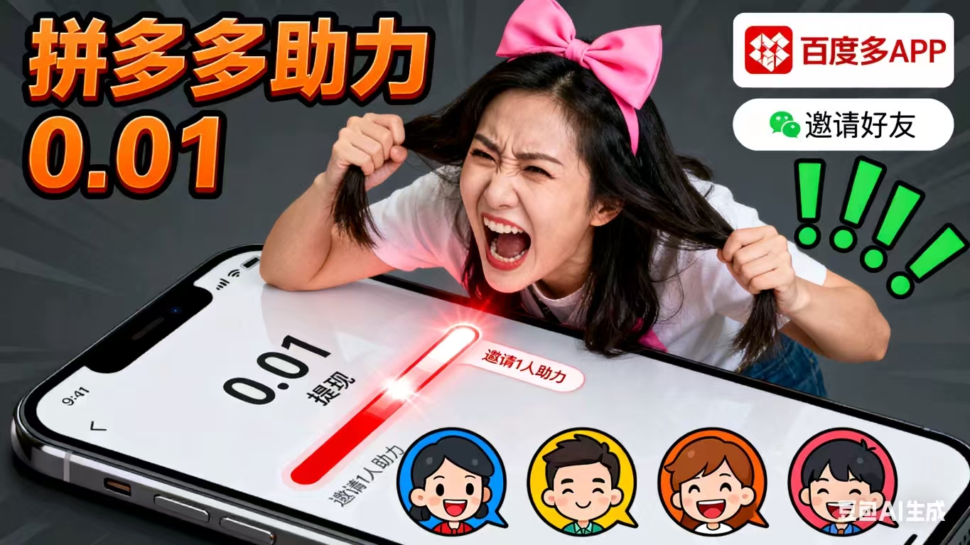 用了这个平台，我再也没为拼多多助力发过愁