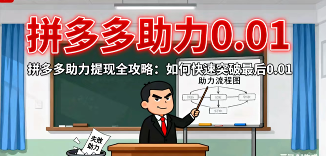 拼多多助力别再瞎点了！这样助力，红包到账速度翻倍！
