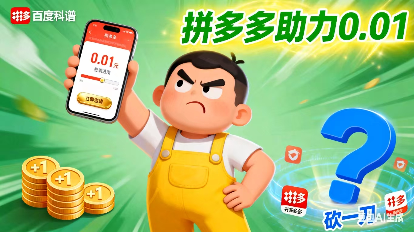 拼多多提现/砍价“互助群”的正确打开方式