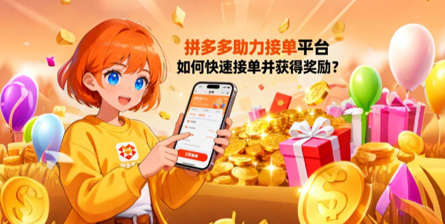 拼多多助力接单平台：如何快速接单并获取奖励？