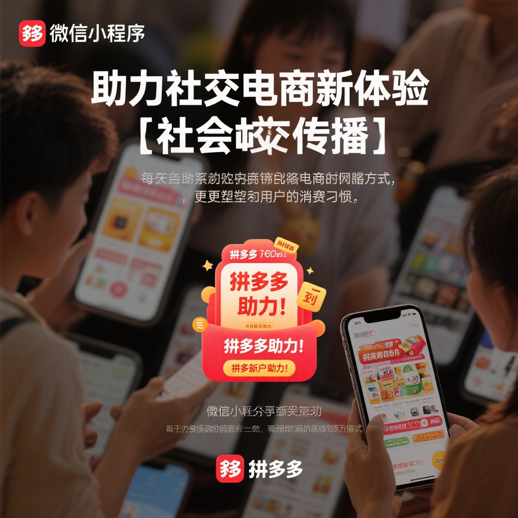 微信小程序赋能拼多多助力 社交电商新体验全面升级
