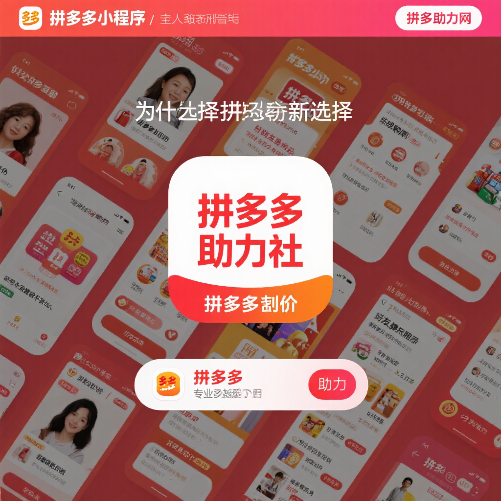 拼多多助力神器 真人互助轻松砍价成功