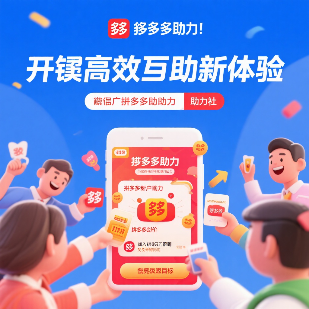 拼多多助力高效互助新体验解锁优惠轻松实现