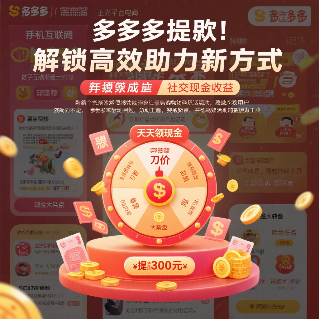 拼多多提现攻略高效助力轻松拿现金