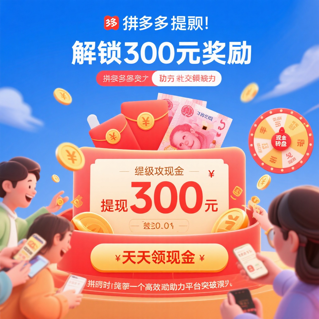 拼多多提现300元终极攻略高效助力轻松拿现金