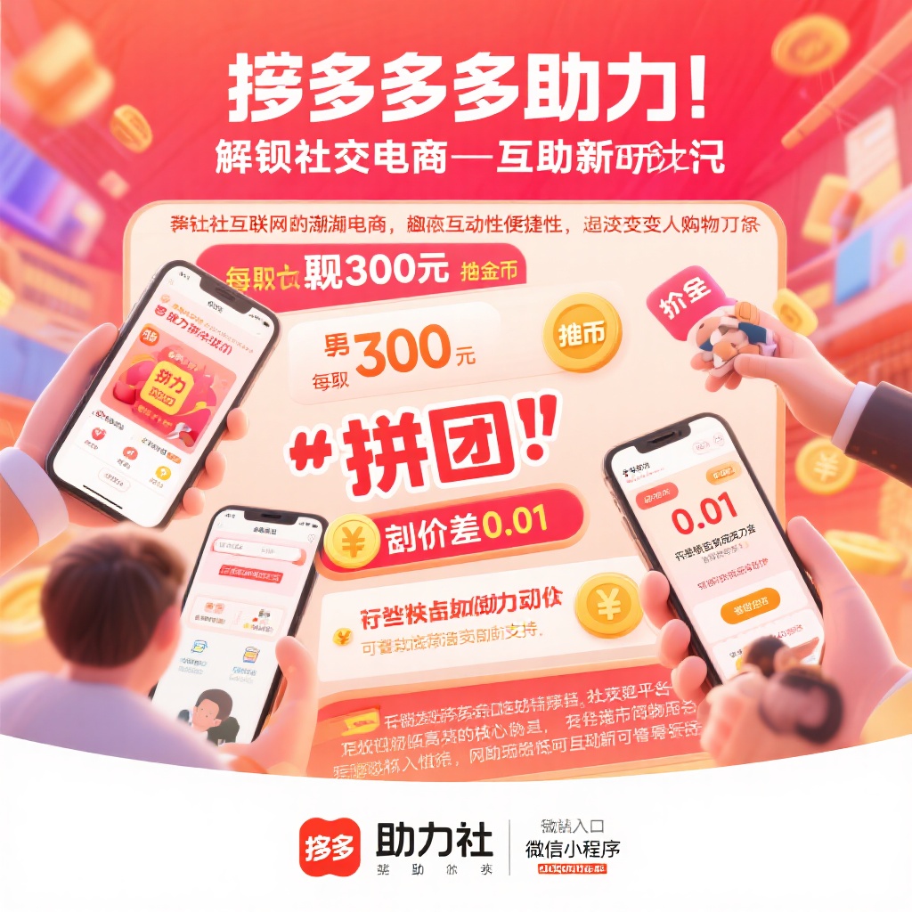 拼多多助力攻略高效互助解锁社交电商新玩法
