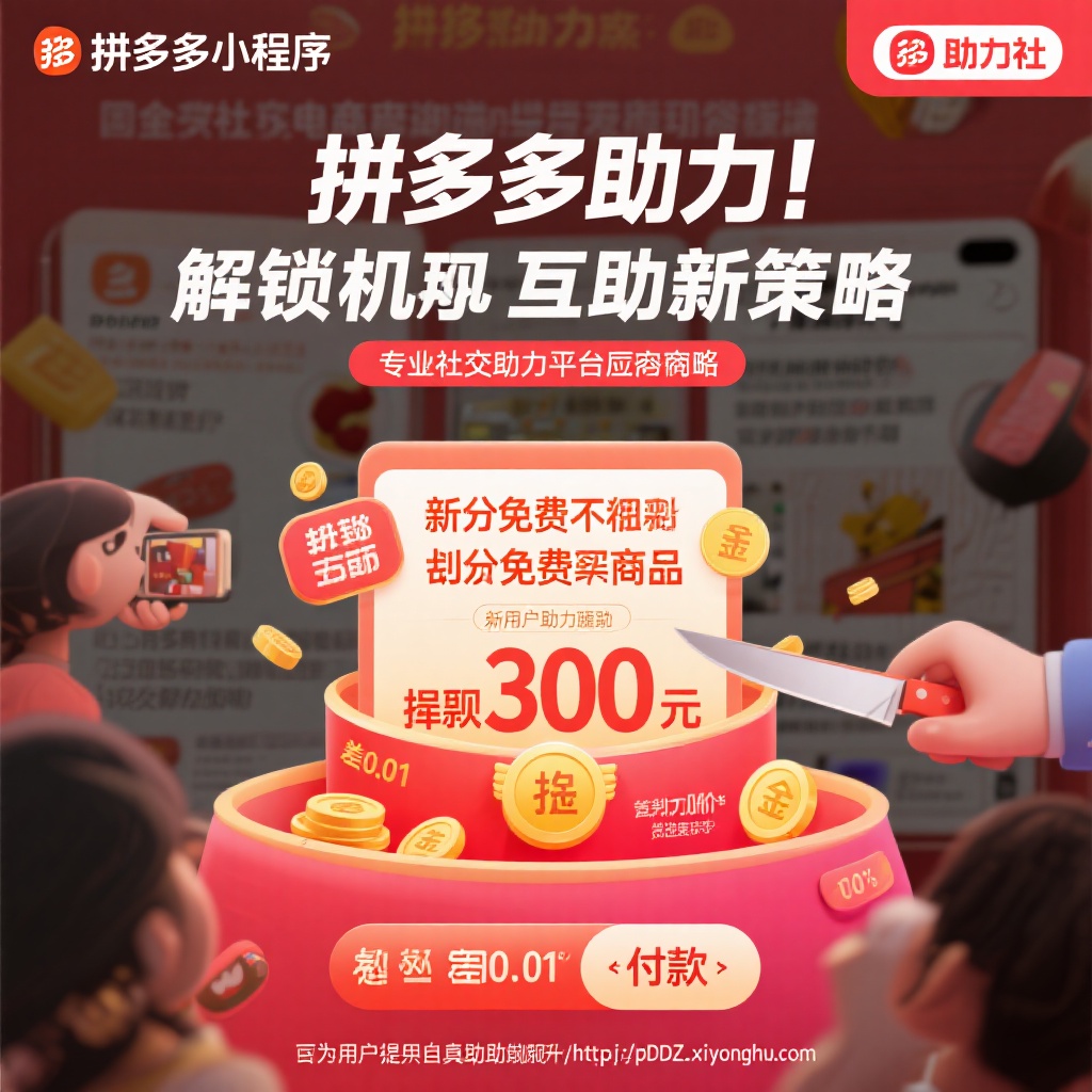 拼多多提现300元互助新策略真人助力高效解锁