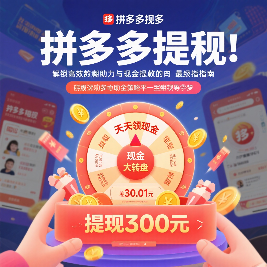 拼多多提现终极指南高效助力轻松拿现金