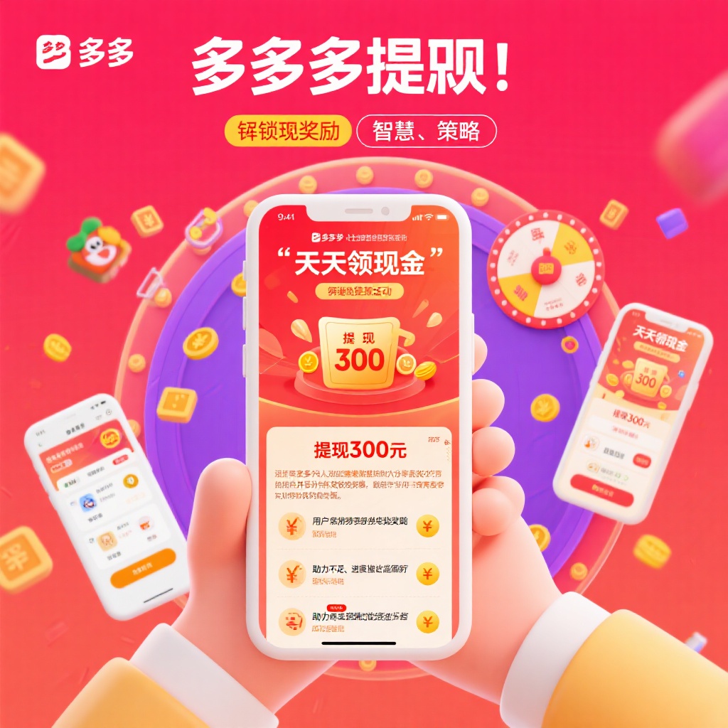 拼多多提现攻略高效解锁现金奖励策略