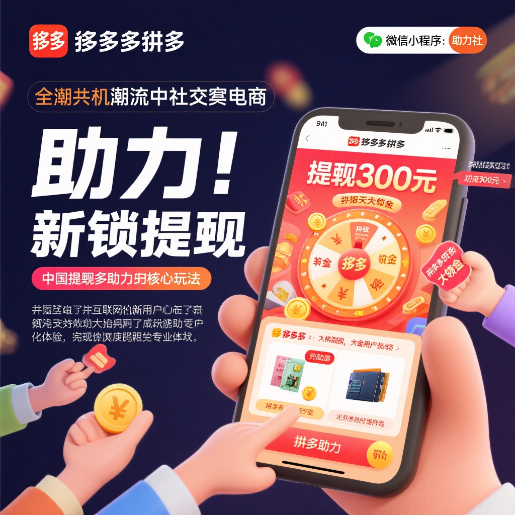 拼多多助力攻略解锁提现砍价高效新策略