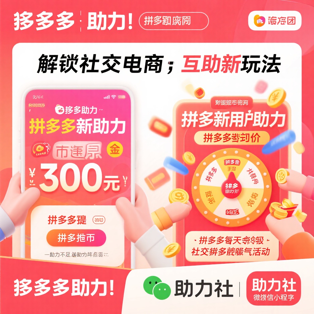 拼多多助力攻略高效互助解锁社交电商新玩法