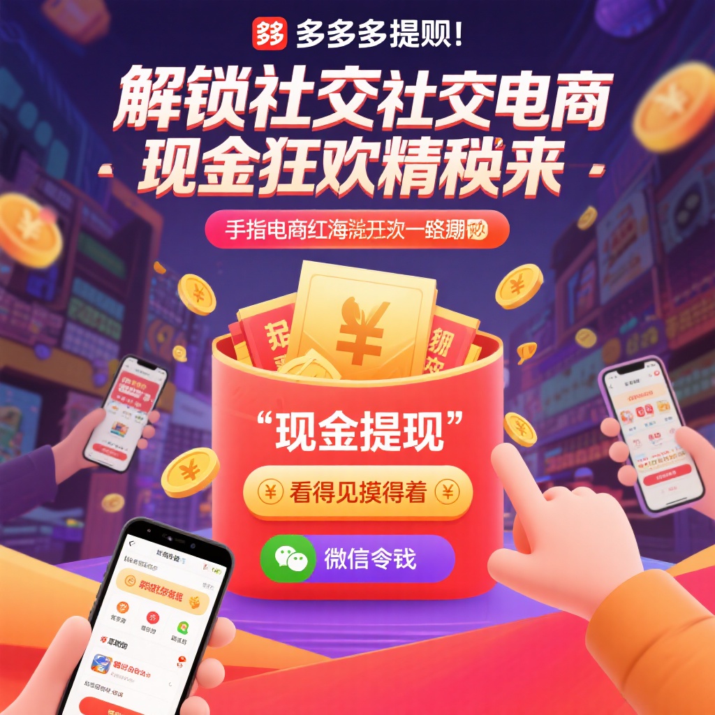 拼多多提现狂欢秘籍轻松解锁社交电商现金奖励