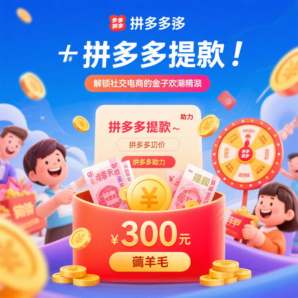 拼多多提现秘籍解锁社交电商现金狂欢攻略