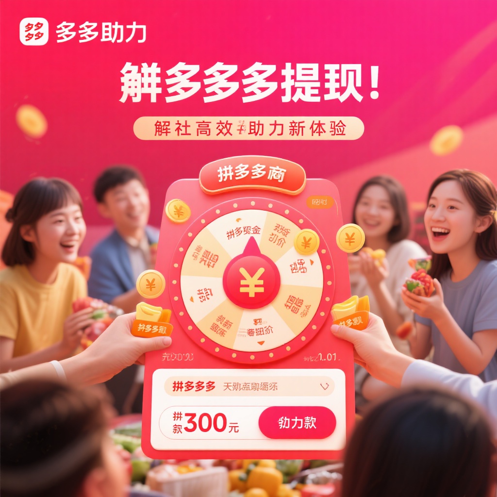 拼多多提现新招高效助力平台解锁现金奖励