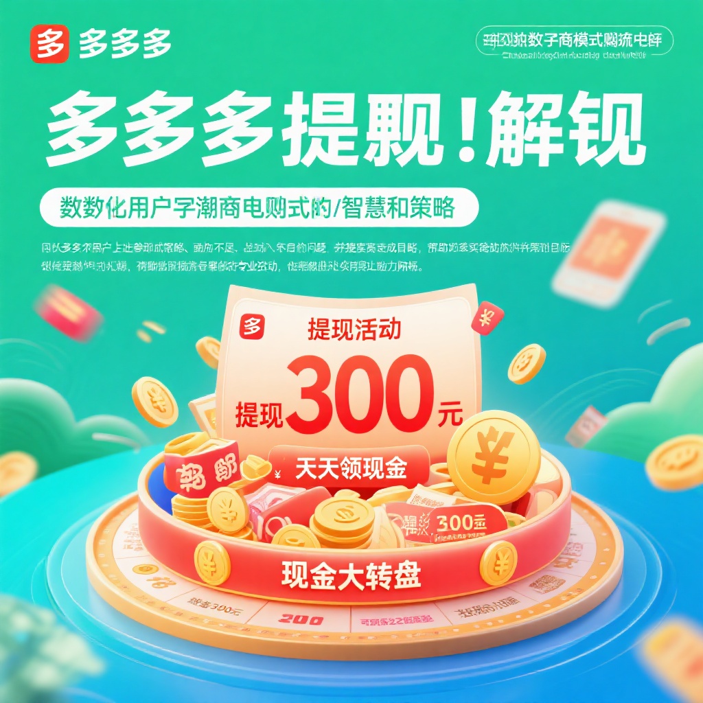 拼多多提现300元攻略高效策略与可靠助力资源