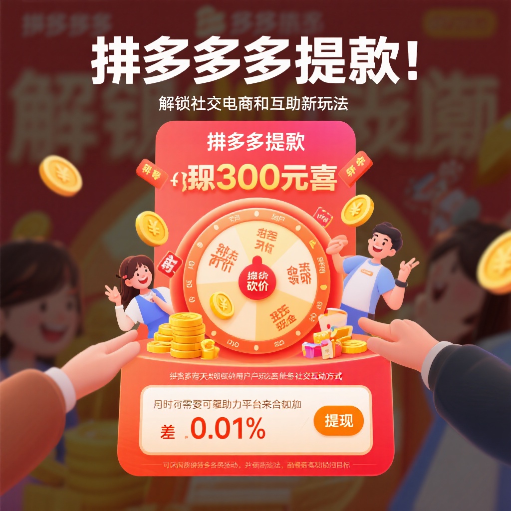 拼多多提现互助攻略轻松解锁现金与砍价福利