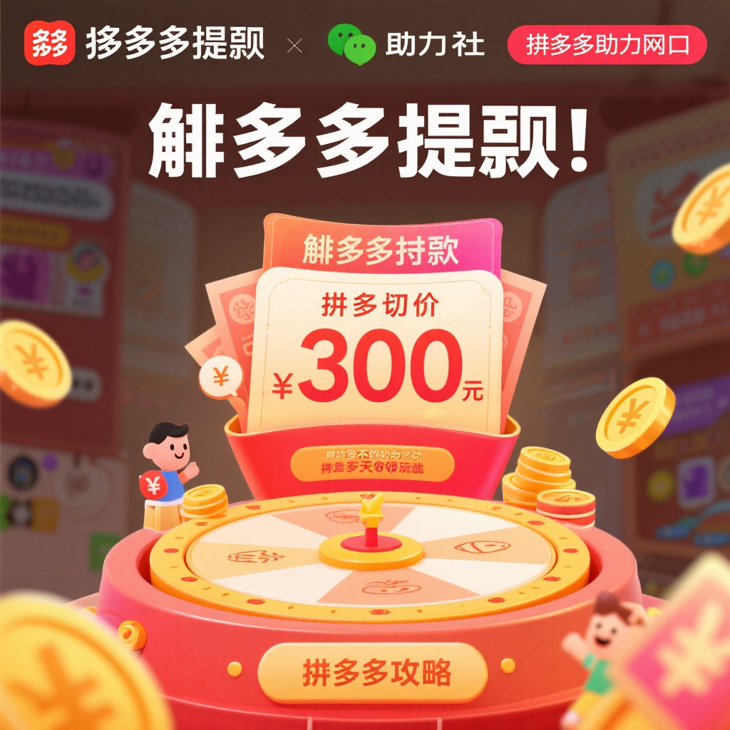 拼多多提现300元终极攻略高效助力轻松拿现金