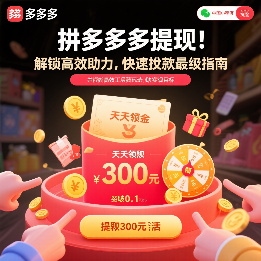 拼多多提现终极指南高效助力快速到账秘籍