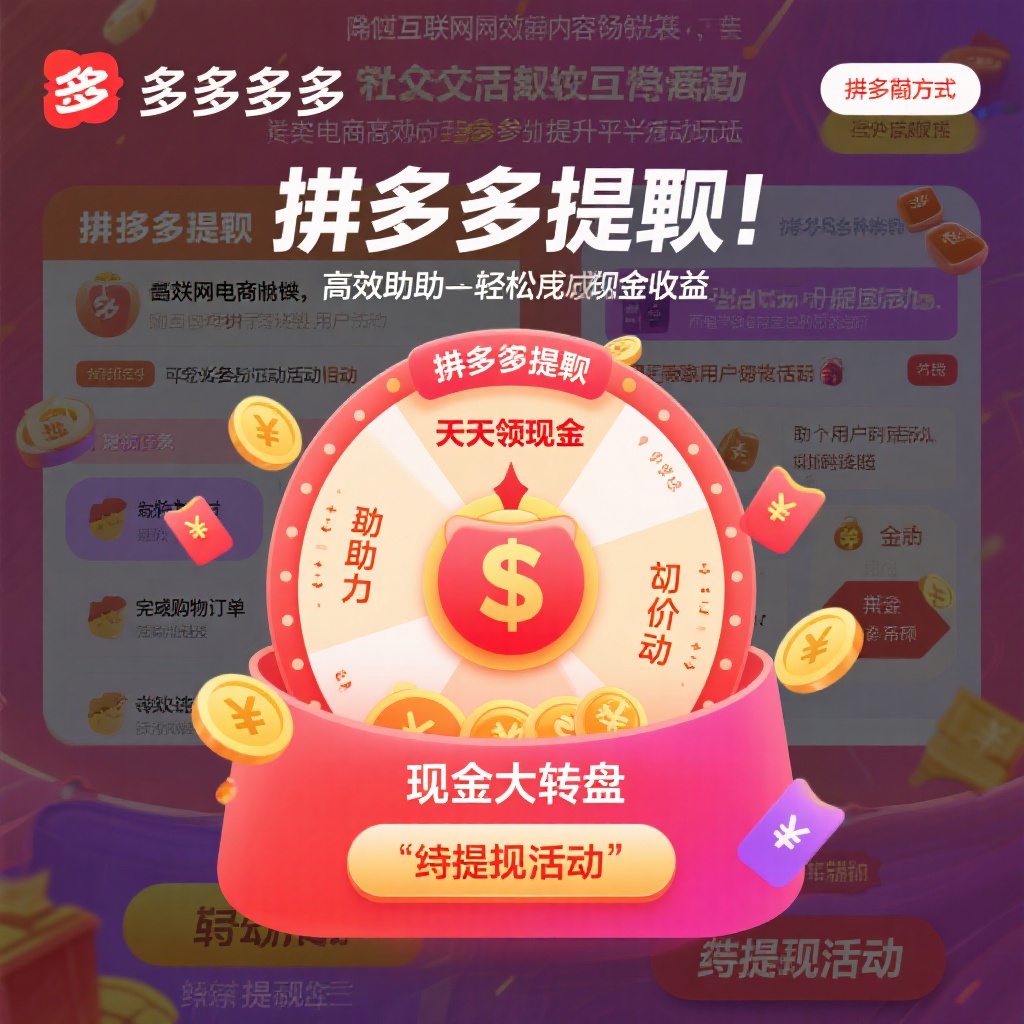 拼多多提现攻略高效助力轻松实现现金收益