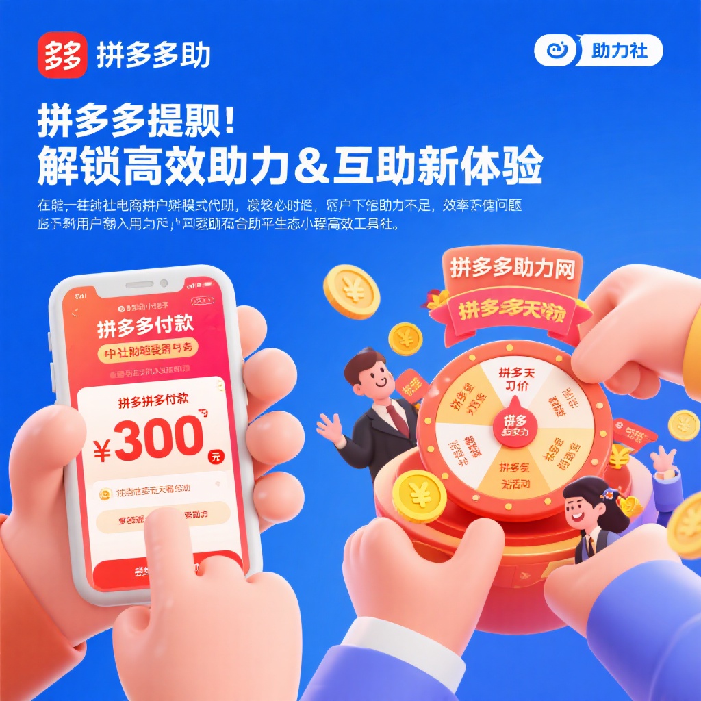 拼多多提现高效助力解锁互助新体验