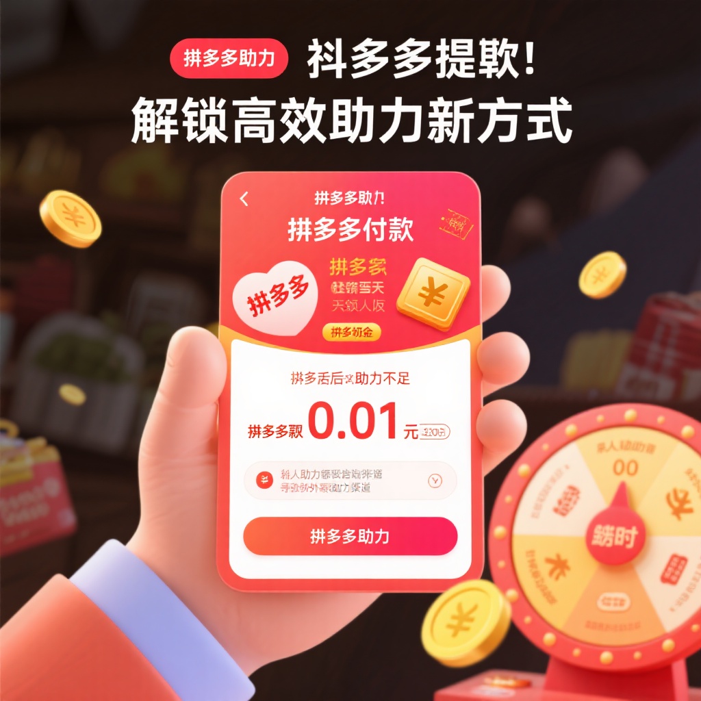 拼多多提现高效助力新方式解锁轻松领现金