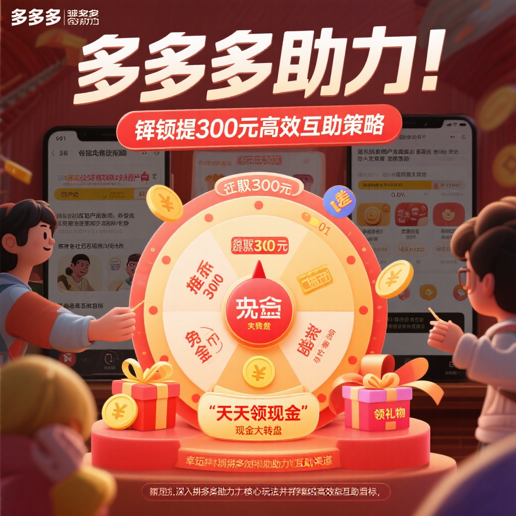 拼多多提现300元互助攻略高效渠道与技巧分享
