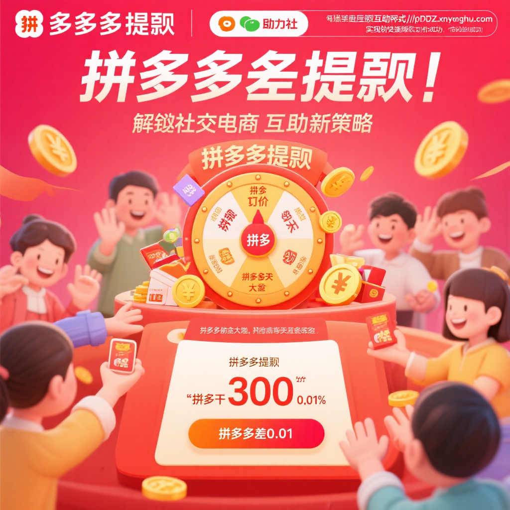 拼多多提现互助新策略快速解锁现金奖励