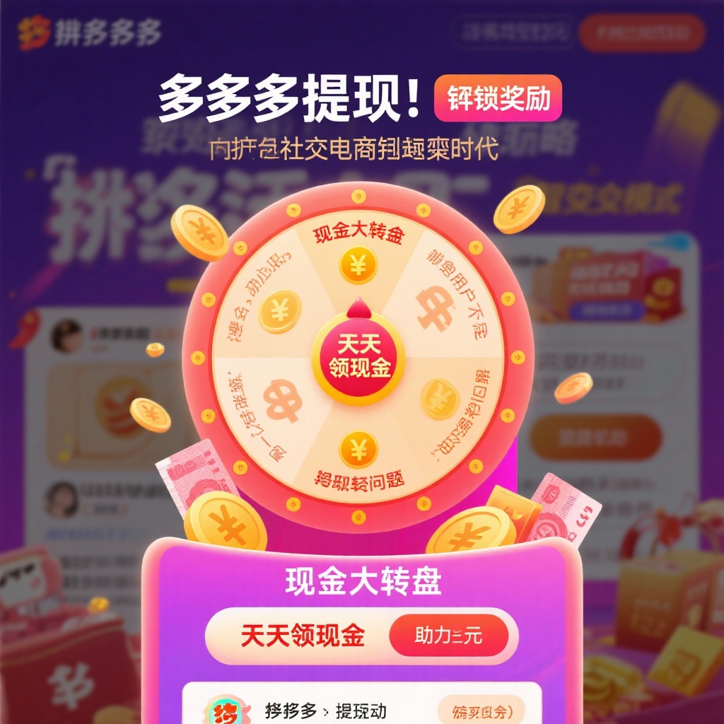 拼多多提现攻略高效助力解锁现金奖励