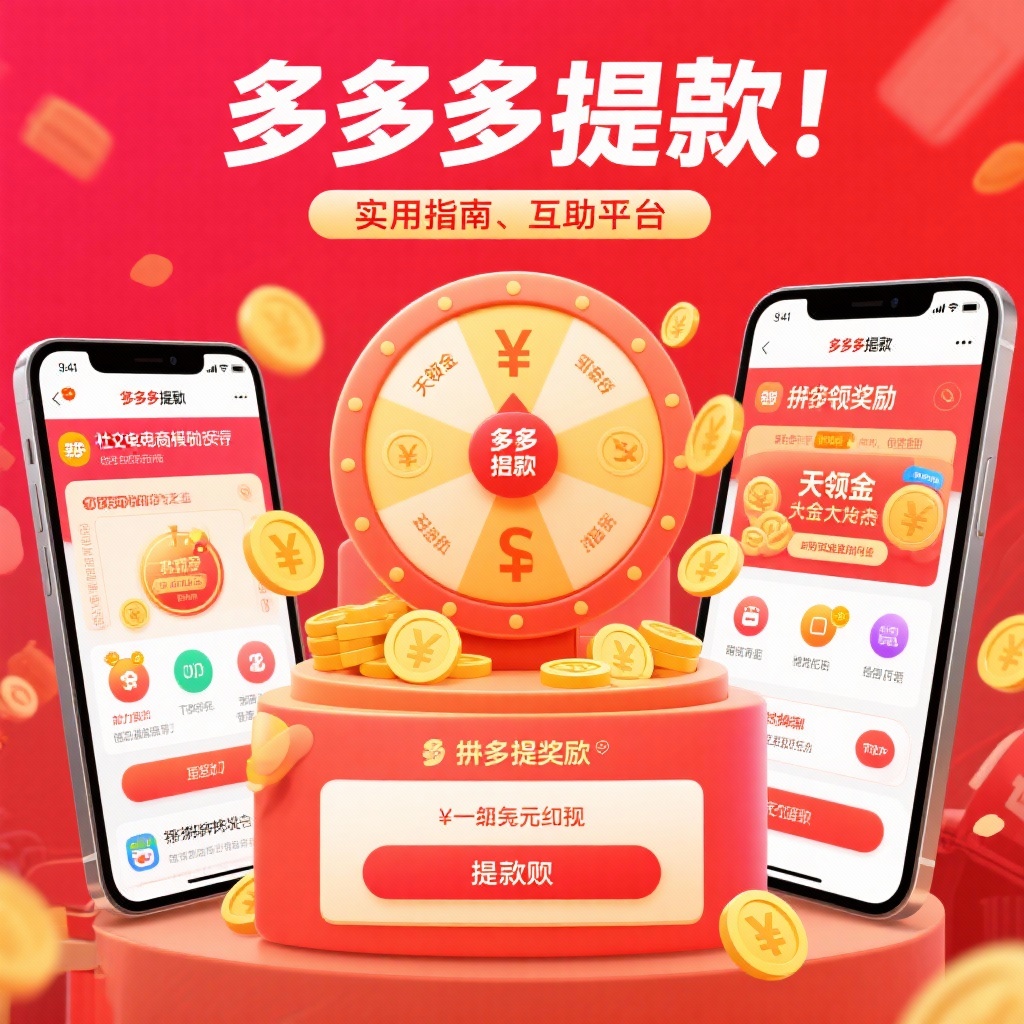 拼多多提现攻略高效互助平台助你轻松领现金