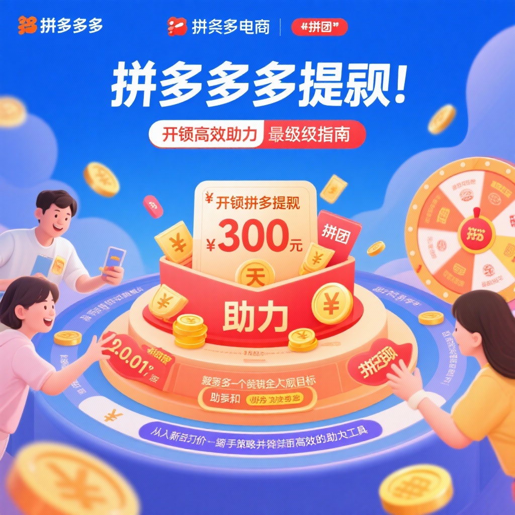 拼多多提现终极指南高效助力赢取现金奖励