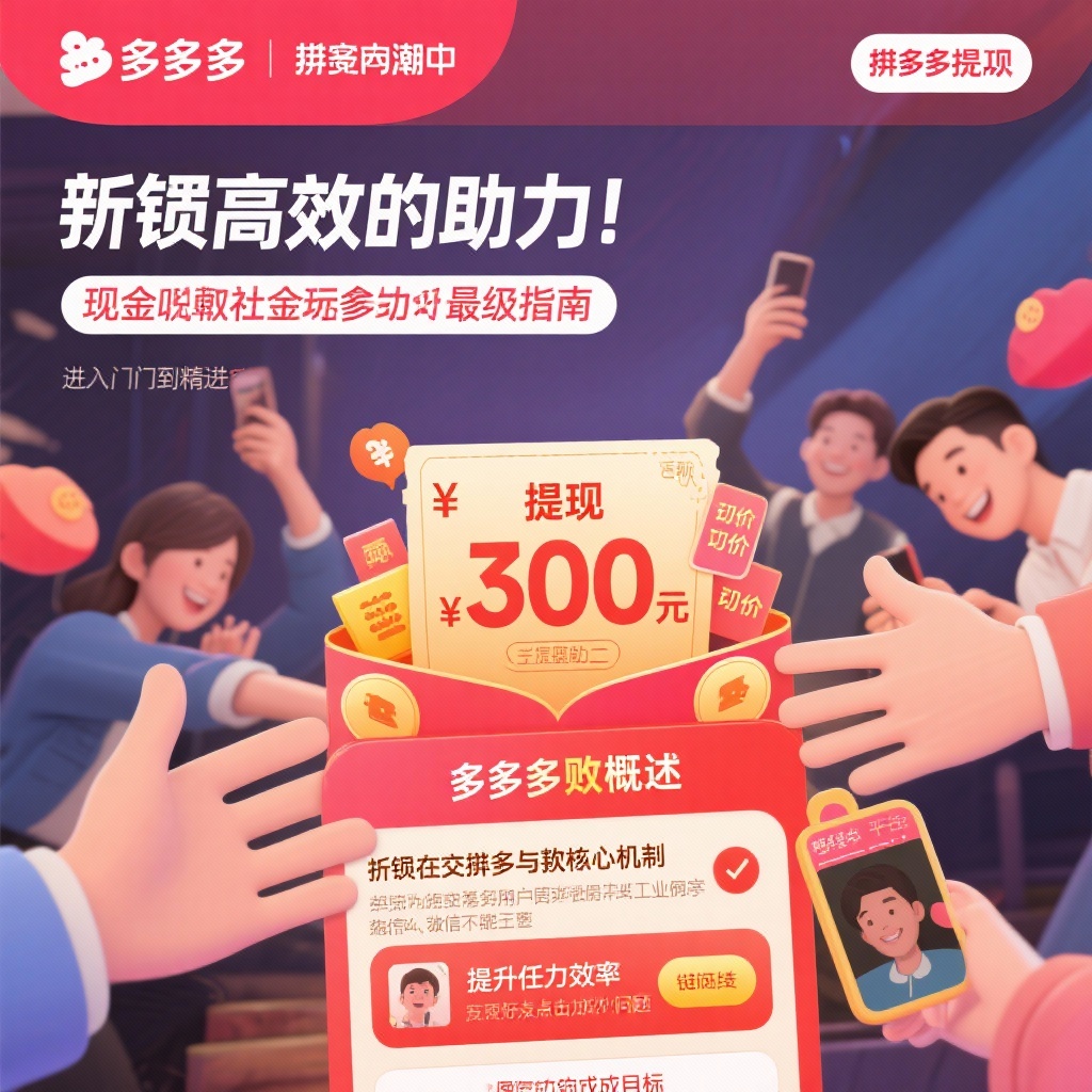 拼多多提现终极指南高效助力轻松获取现金