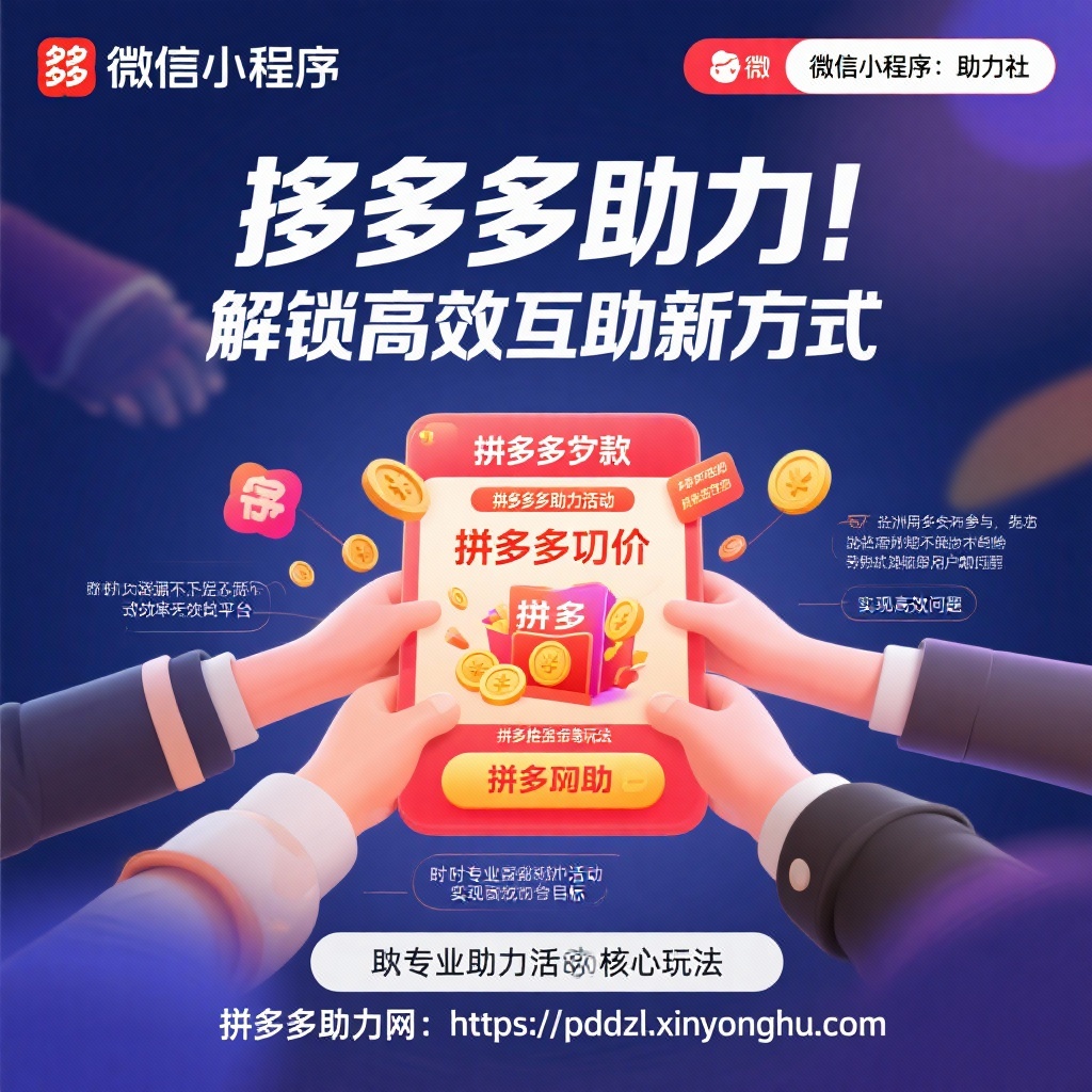 拼多多助力高效互助新方式轻松达成目标