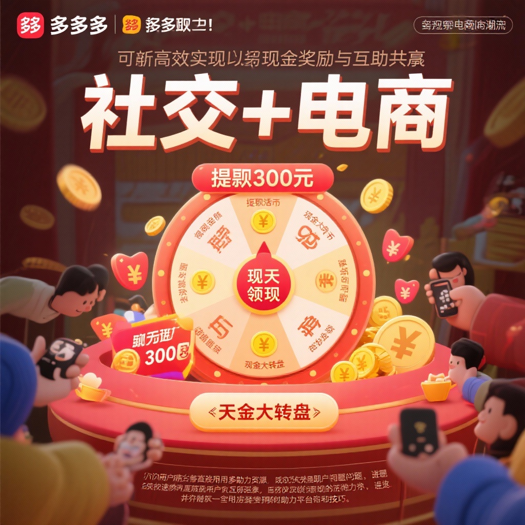 拼多多提现高效攻略互助共赢现金奖励技巧