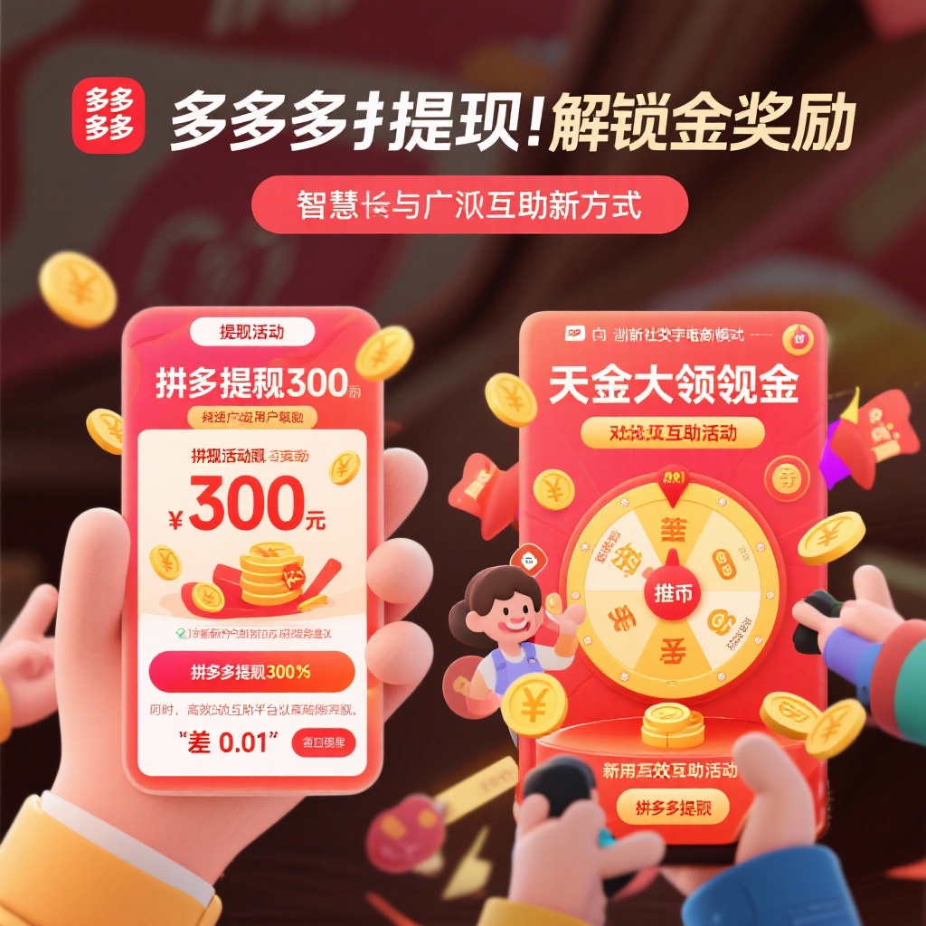 拼多多提现智慧解锁现金奖励与互助新方式
