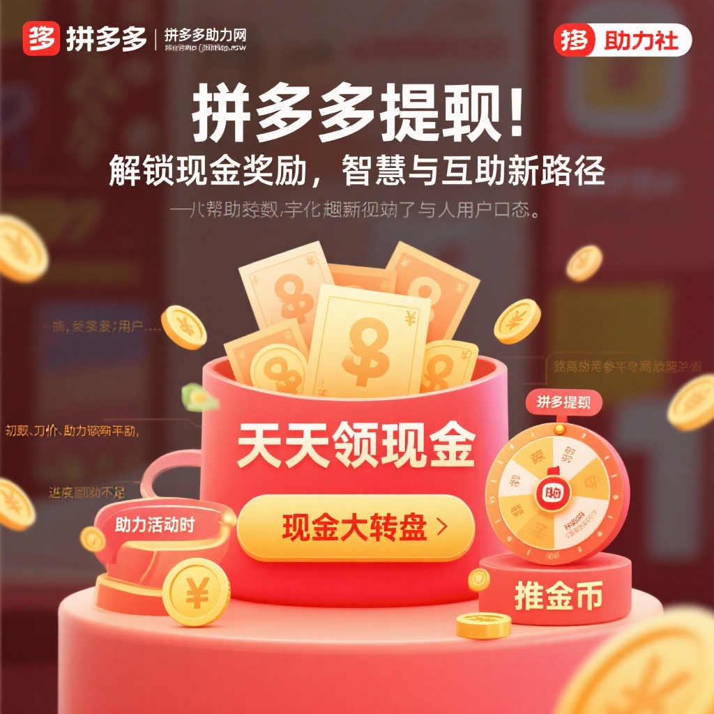 拼多多提现攻略解锁现金奖励智慧互助新途径