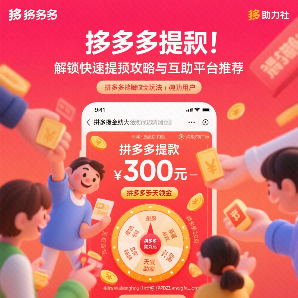 拼多多提现攻略快速互助平台推荐助力轻松达成目标
